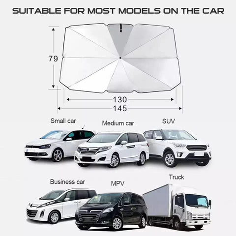 Car Windshield Sun Shade Umbrella